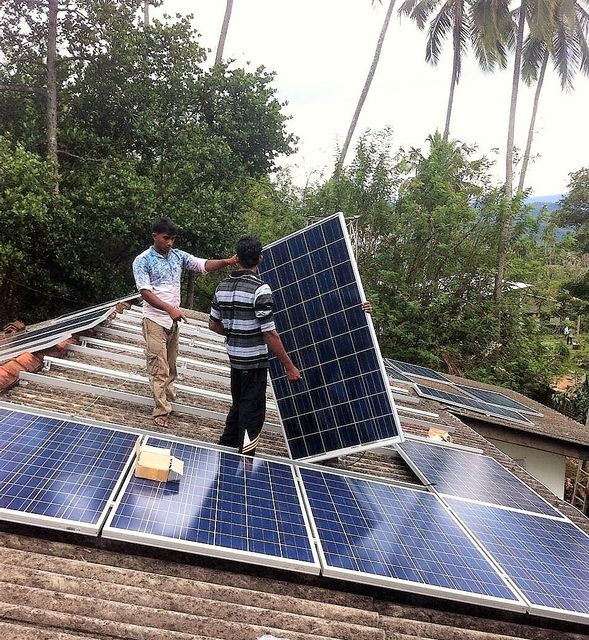 Zonnepanelen!